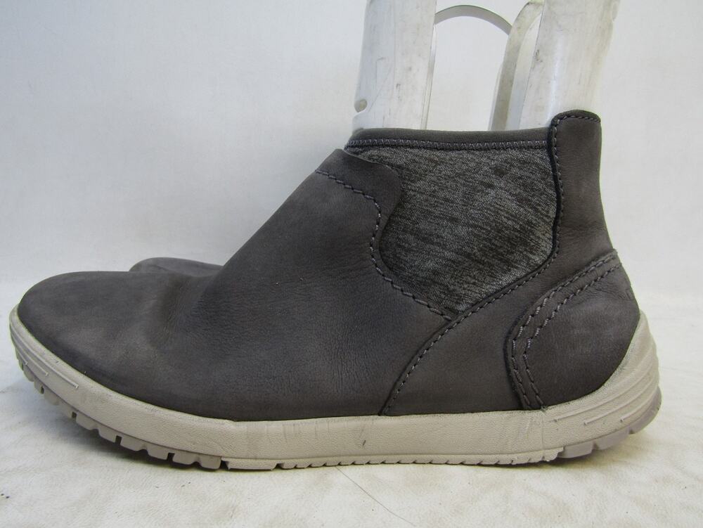 Dansko Womens Size 39 EUR Gray Suede Ankle Sneaker Shoes